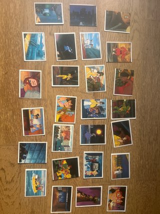 Cromos tortugas ninja