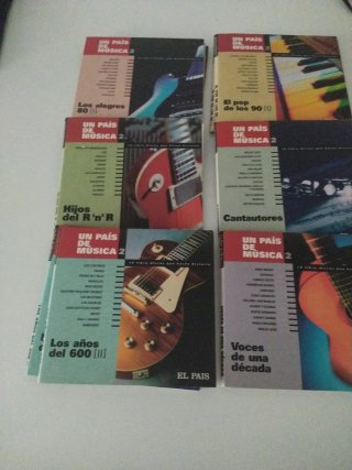 Lote de 9 CDs Un País de Música 2