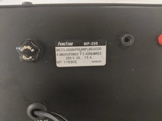 Fonestar MP-290 Pre-amplificador Mono