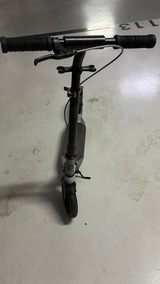 Patinete plegable con amortiguador