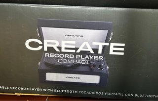 Tocadiscos Create RECORD PLAYER COMPACT