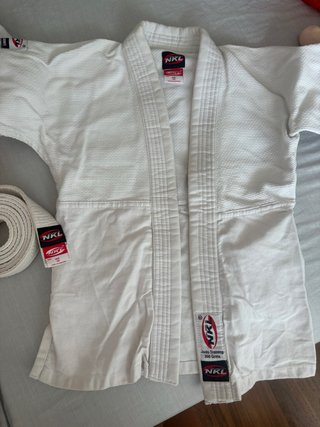 Kimono Judo NKL Blanco Niño talla 6/7 años