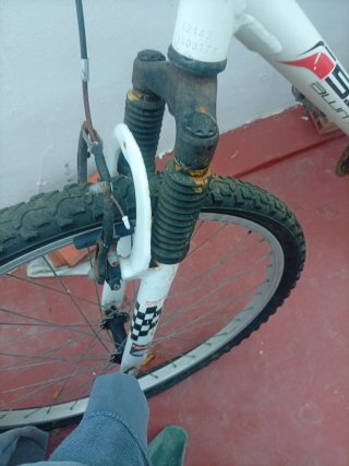 Bicicleta de Montaña Blanca