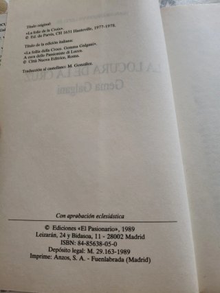 La Locura de la cruz Gema Galgani