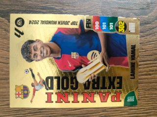 Cromo Panini Extra Gold Lamine Yamal 2024