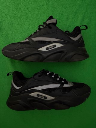 Dior B22 Sneakers Negras y Grises