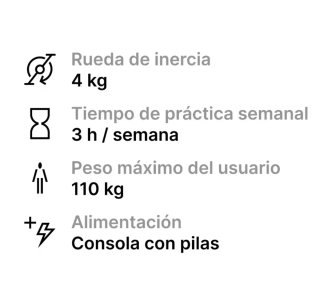 Bicicleta Estática Domyos 120