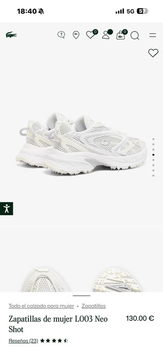 Zapatillas Lacoste L003 Neo Shot