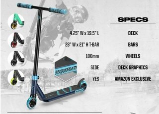 Patinete Freestyle Fuzion Z.250 Pro SE