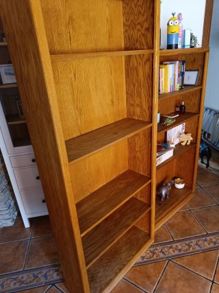 Set de 2 Estanterías de Madera