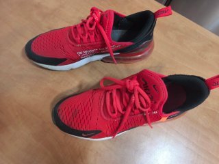 Tenis Nike Off-White Air 270 Rojos