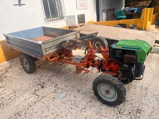 Tractor pascuali con volquete