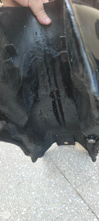 Depósito Gasolina Honda XBR 500 Negro
