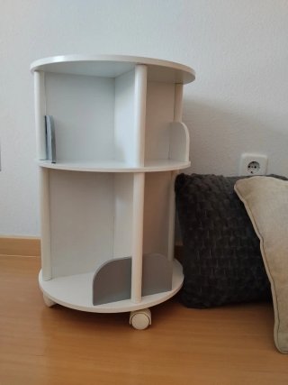 Mesita Librería Infantil Blanca