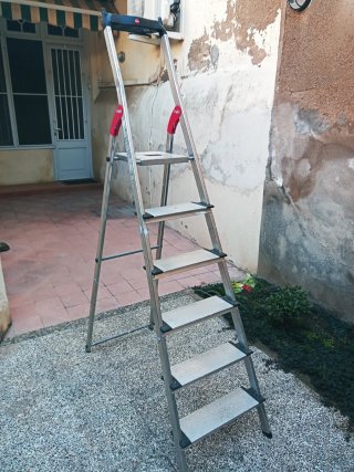 Escalera Metálica de 5 Peldaños