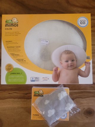 Cojín MIMOS para plagiocefalia con Funda