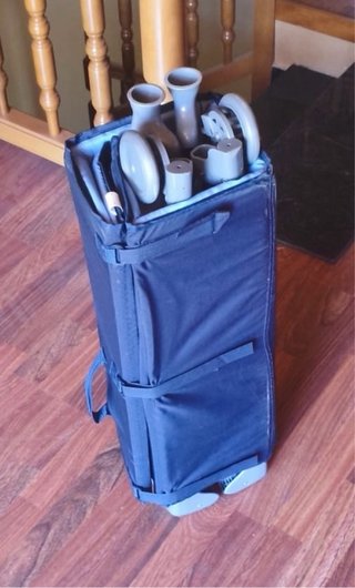 Cuna de viaje plegable