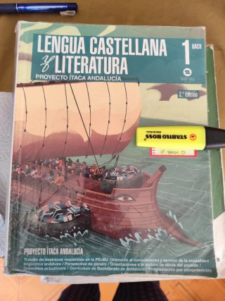Lengua castellana y literatura, 1 BACH.