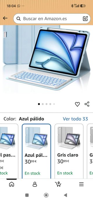 Funda Teclado iPad Pro 12.9 2018-2022