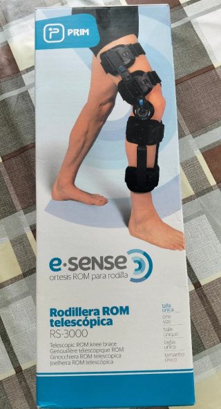 Rodillera ROM Telescópica PRIM e-sense RS-3000