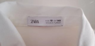 Camisa Blanca Zara Niña 10 Años