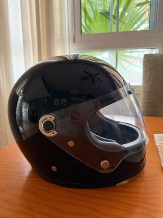 AGV X3000 Negro Brillo Talla S solo usado 3 veces.