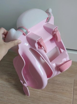 Silla para muñeco Baby Born rosa