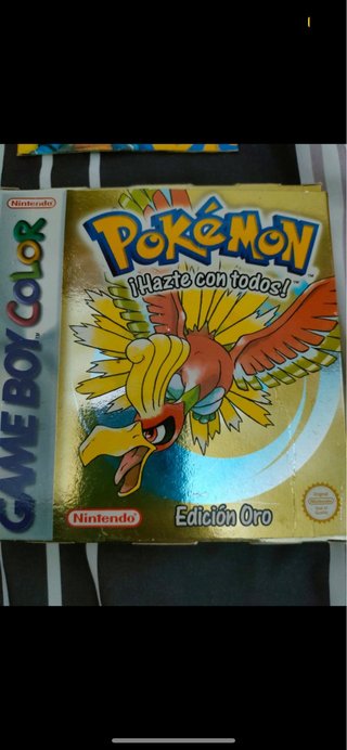 Pokémon Edición Oro Game Boy Color Nintendo
