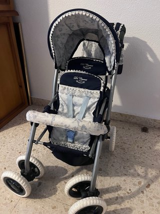 Carrito muñecas gemelar ( De Cuevas toys)