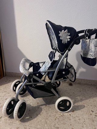 Carrito muñecas gemelar ( De Cuevas toys)