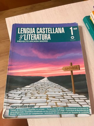 Lengua castellana y literatura, 1 BACH.