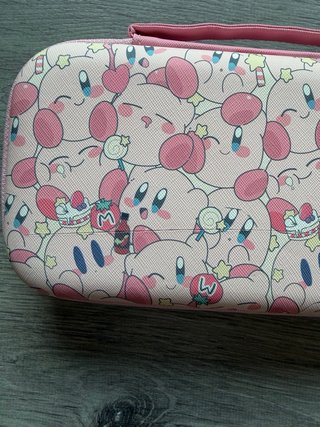 Funda Nintendo Switch Diseño Kirby Rosa