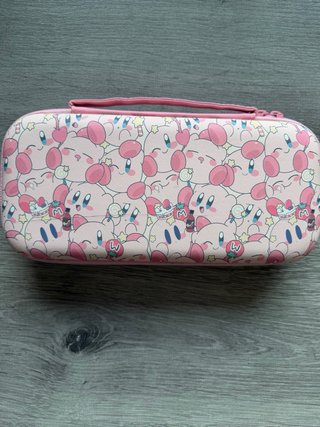 Funda Nintendo Switch Diseño Kirby Rosa