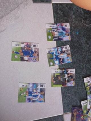 Lote de 6 Cromos Panini Liga 2020-21