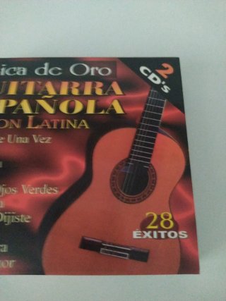 2 CDs Música de Oro Guitarra Española