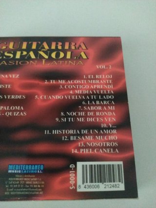 2 CDs Música de Oro Guitarra Española