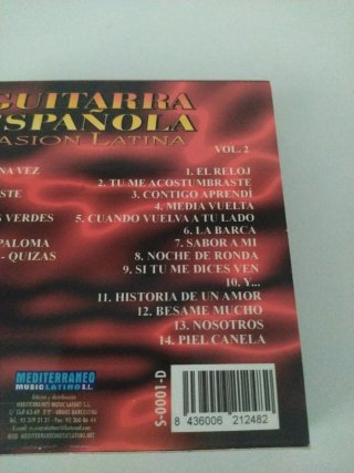 2 CDs Música de Oro Guitarra Española