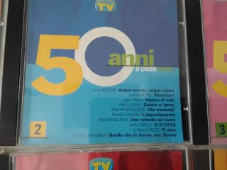 Collezione 8 CD 50 Anni di Musica Italiana