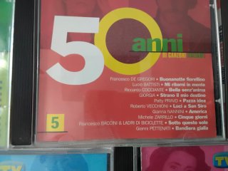Collezione 8 CD 50 Anni di Musica Italiana