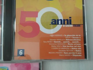 Collezione 8 CD 50 Anni di Musica Italiana