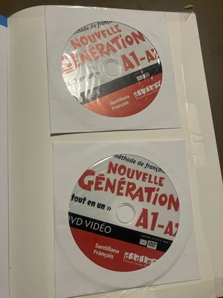 NOUVELLE GENERATION A1/A2 LIVRE/EXERCICES+CD+DVD