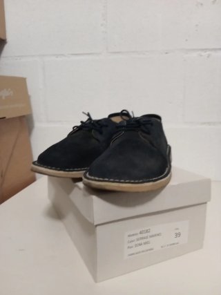 Zapatos Serraje Marino Talla 39