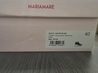 Zapatillas Mariamare Verde Militar T.40