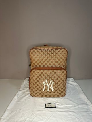 Mochila Gucci x MLB NY Yankees GG Canvas