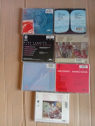 Lote CDs Dire Straits y Mark Knopfler