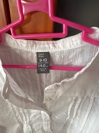 Camisa blanca Zara