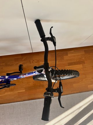 Bicicleta infantil Decathlon azul
