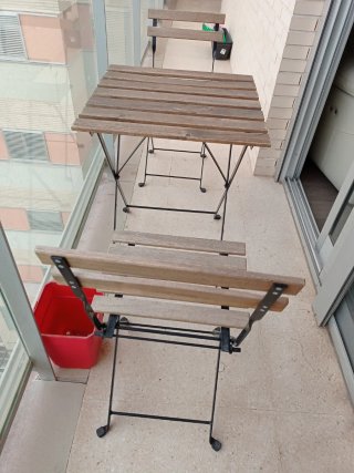 Set de Mesa y Sillas de Terraza