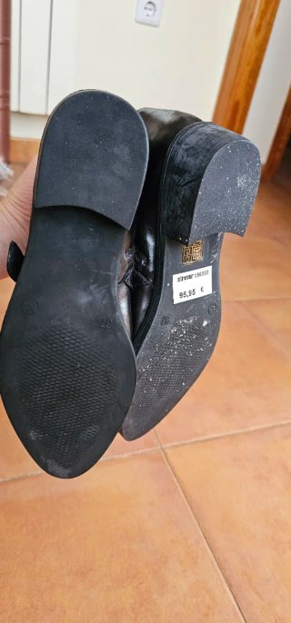 Botines de Piel Negros