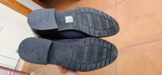 Zapatos de Piel con Doble Hebilla